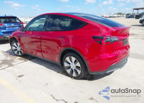 2020 Tesla Model Y Long Range Dual Motor All-Wheel Drive z USA, uszkodzony, nr VIN 5YJYGDEE7LF047445